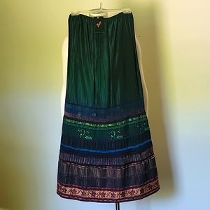 Lee Andersen Kimberly Skirt Green/Multi